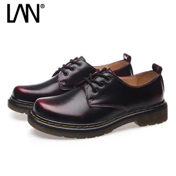 Students Oxfords Shoes for Women JK Unisex Lace Up Genuine Leather Women Flats Casual Ladies Shoes Plus Size 43 44 
Students Oxfords Shoes for Women JK Unisex Lace Up Genuine Leather Women Flats Casual Ladies Shoes Plus Size 43 44