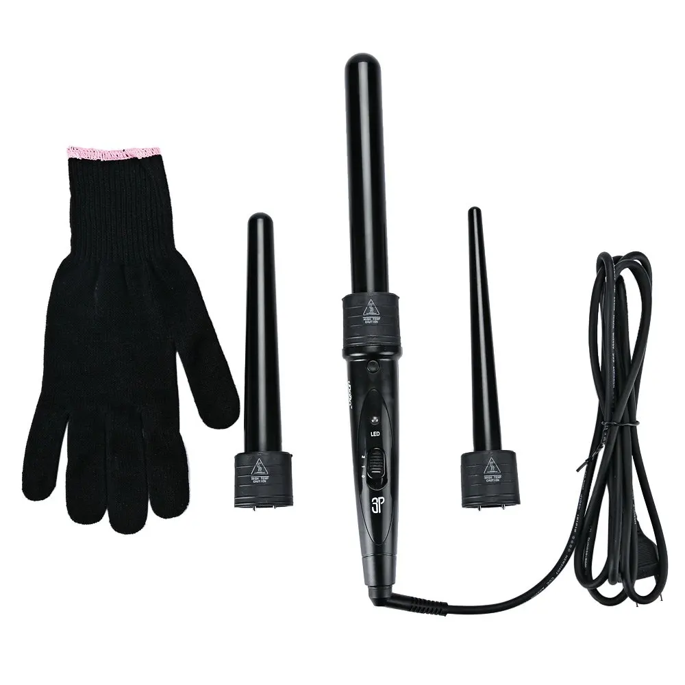DODO 3 In 1 Removable Hair Curling Iron Conical Curling Wand Interchangeable 3 Parts Clip US/EU Plug Hair Iron Curler Set Curler
DODO 3 In 1 Removable Hair Curling Iron Conical Curling Wand Interchangeable 3 Parts Clip US/EU Plug Hair Iron Curler Set Curler