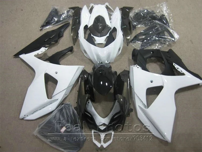 Injection mold free customize fairing kit for Suzuki GSXR1000 09 10 11 12 white black fairings set 2009-2012 GSXR1000 NB15
Injection mold free customize fairing kit for Suzuki GSXR1000 09 10 11 12 white black fairings set 2009-2012 GSXR1000 NB15