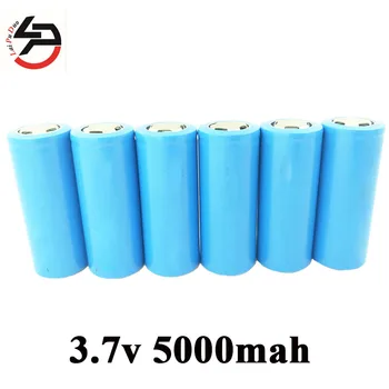 Laipuduo 6pcs 5000mAh 26650 Li-ion 3.7v Rechargeable Battery for Flashlight 20A 3.6V Power batteries
Laipuduo 6pcs 5000mAh 26650 Li-ion 3.7v Rechargeable Battery for Flashlight 20A 3.6V Power batteries