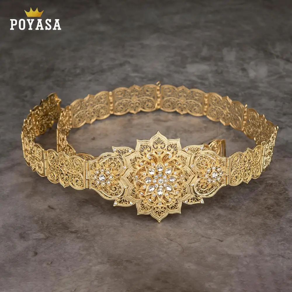 Luxury Gold Color Women Belt Chain Metal Waistband Jewelry Long Adjustable Length Wedding Buckle Waist Belts 2019 free shipping
Luxury Gold Color Women Belt Chain Metal Waistband Jewelry Long Adjustable Length Wedding Buckle Waist Belts 2019 free shipping