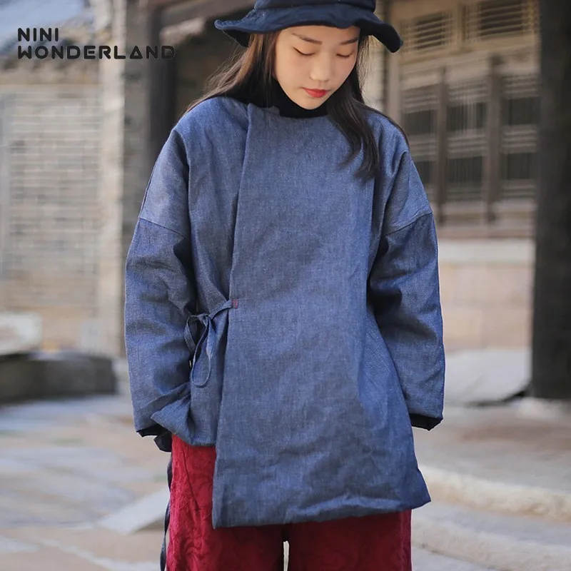 NINI WONDERLAND 2018 Winter Cotton Parka Coat Women Thicken Warm Padded Coat Female Loose Casual Short Outerwear Large Size
NINI WONDERLAND 2018 Winter Cotton Parka Coat Women Thicken Warm Padded Coat Female Loose Casual Short Outerwear Large Size
