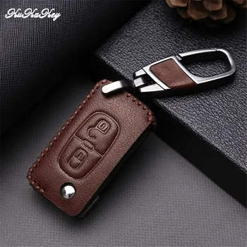 Flip Floding Key Leather Cover Case For Peugeot 107 207 307 3075 308 407 607 Keychain Ring Holder Auto Accessories Car Styling
Flip Floding Key Leather Cover Case For Peugeot 107 207 307 3075 308 407 607 Keychain Ring Holder Auto Accessories Car Styling