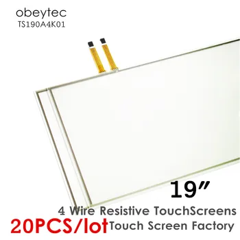 20PCS! obeycrop 19" 16:9 Resistive touchscreens factory, 1"-24" customized, AA 426*266mm, TS190A4K01
20PCS! obeycrop 19" 16:9 Resistive touchscreens factory, 1"-24" customized, AA 426*266mm, TS190A4K01