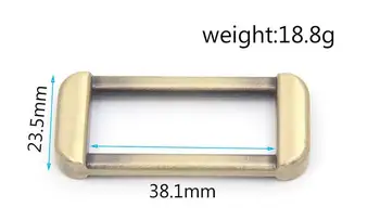 38.1x23.5mm Anti Brass square buckle, wire clasp, circle Ring parts for Bag, Shoes, belts, Buckle belt parts bag accessories
38.1x23.5mm Anti Brass square buckle, wire clasp, circle Ring parts for Bag, Shoes, belts, Buckle belt parts bag accessories