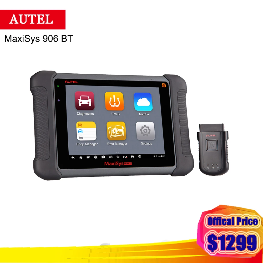 2018 Newest Autel Maxisys 906 BT With Full System ECU Coding / Records and playbacks live data Auto Diagnostic Tools
2018 Newest Autel Maxisys 906 BT With Full System ECU Coding / Records and playbacks live data Auto Diagnostic Tools