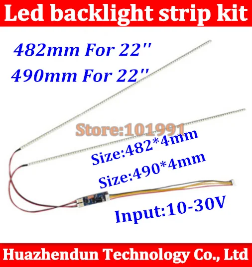 5pcs 22'' 490mm 5pcs 482mm 22inch Adjustable brightness led backlight strip kit,Update inch LCD ccfl panel to LED backlight
5pcs 22'' 490mm 5pcs 482mm 22inch Adjustable brightness led backlight strip kit,Update inch LCD ccfl panel to LED backlight