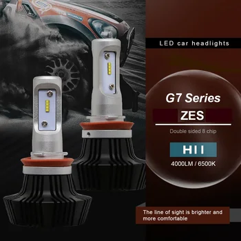 EURS Car Headlight Bulb H1 H3 H4 H7 H11 9005 HB3 9012 9006 HB4 LED Headlight Auto Kit Professional ZES Chips 6500K 50W 8000LM
EURS Car Headlight Bulb H1 H3 H4 H7 H11 9005 HB3 9012 9006 HB4 LED Headlight Auto Kit Professional ZES Chips 6500K 50W 8000LM