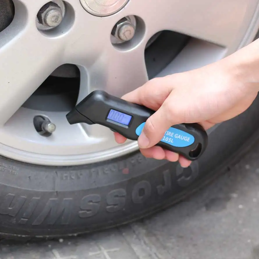 Digital TG105 Car Tire Tyre Air Pressure Gauge Meter LCD Display Manometer Barometers Tester for Car Truck Motorcycle Bike
Digital TG105 Car Tire Tyre Air Pressure Gauge Meter LCD Display Manometer Barometers Tester for Car Truck Motorcycle Bike