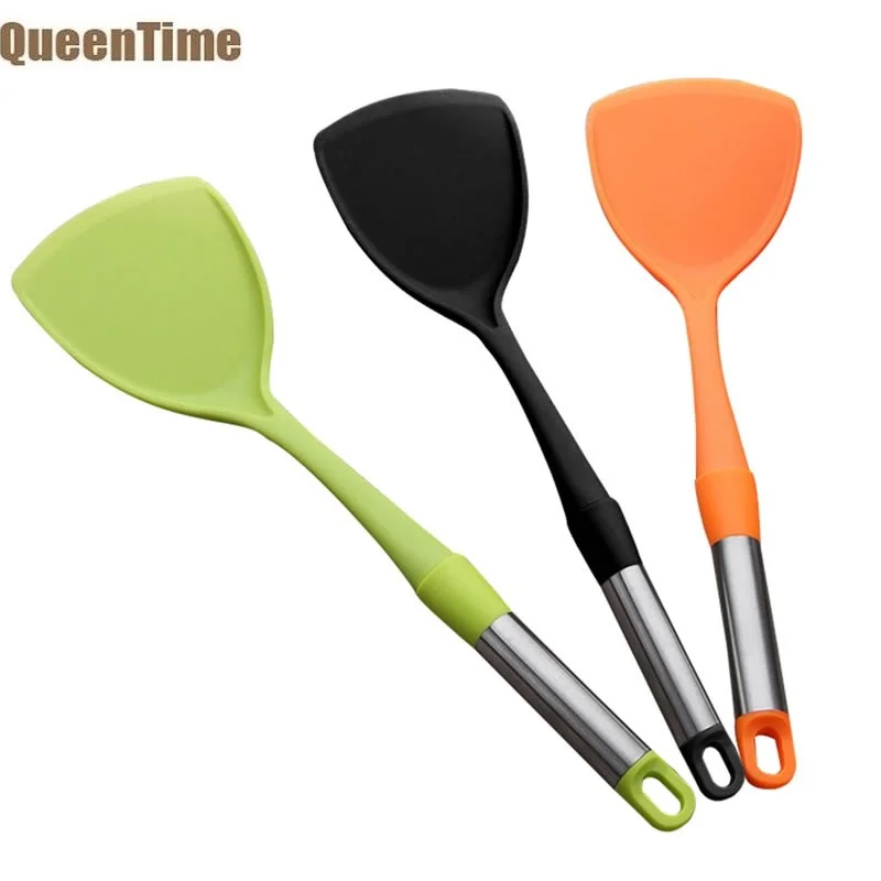 Queentime Nylon Turner Egg Steak Frying Spatula Cheese Pizza Pancake Flipper Fried Fish Shovel Cooking Tools Kitchen Utensils
Queentime Nylon Turner Egg Steak Frying Spatula Cheese Pizza Pancake Flipper Fried Fish Shovel Cooking Tools Kitchen Utensils