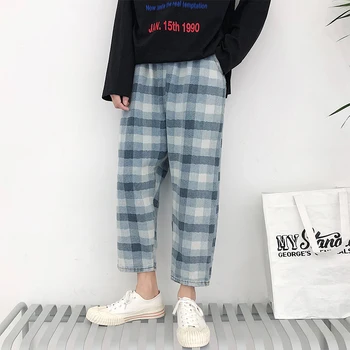 2019 Men's Fashion Lattice Printing Casual Pants Baggy Homme Classic Style Jeans Mens Blue Color Trousers Plus Size S-2XL
2019 Men's Fashion Lattice Printing Casual Pants Baggy Homme Classic Style Jeans Mens Blue Color Trousers Plus Size S-2XL