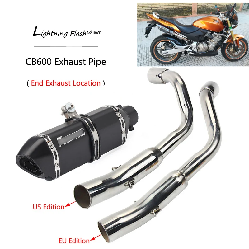 For Honda CB600 CB600F Hornet Exhaust Pipe Side Motorcycle Muffler US EU Edition Modified Mid Tail Pipe DB Killer Slip On Rear
For Honda CB600 CB600F Hornet Exhaust Pipe Side Motorcycle Muffler US EU Edition Modified Mid Tail Pipe DB Killer Slip On Rear