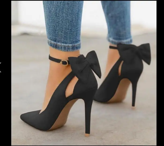 New high heels for fall 2019, fashion bow, sexy heels for wedding with single toe tip women pump
New high heels for fall 2019, fashion bow, sexy heels for wedding with single toe tip women pump