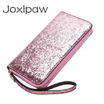 Joxipaw Women Sequined Clutch Wallets Women Blingbling Leather Long Purse Money Bags for Ladies Feminina Purse Card Holder
Joxipaw Women Sequined Clutch Wallets Women Blingbling Leather Long Purse Money Bags for Ladies Feminina Purse Card Holder