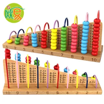 Cognitive Beaded Children'S Educational Toy Multifunction Large Wooden Abacus Beads Around Arithmetic Rack
Cognitive Beaded Children'S Educational Toy Multifunction Large Wooden Abacus Beads Around Arithmetic Rack