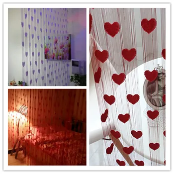 Free Shipping 1pcs 100cmx200cm Cute Heart Line Tassel String Door Curtain Window Room Divider Curtain Valance Romantic Blinds
Free Shipping 1pcs 100cmx200cm Cute Heart Line Tassel String Door Curtain Window Room Divider Curtain Valance Romantic Blinds