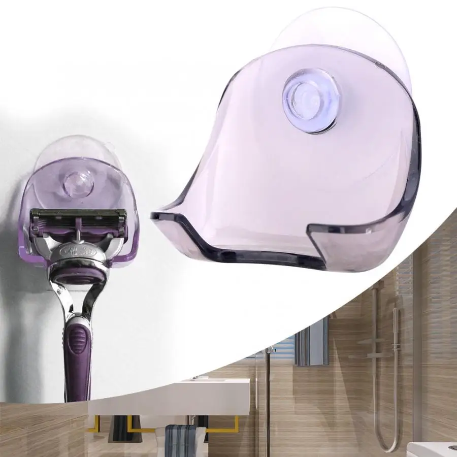 Shaving Blades Razor Holder Wall-mounted Suction Cup Shaver Rack Hanger Bathroom Accessories Razor Blade Shaving Holder Shelf
Shaving Blades Razor Holder Wall-mounted Suction Cup Shaver Rack Hanger Bathroom Accessories Razor Blade Shaving Holder Shelf