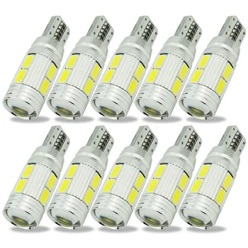 Safego 10x LED T10 Canbus Error Free Car W5W 10 smd 5730 194 168 LED Light Bulb led light parking T10 LED Car Side Light
Safego 10x LED T10 Canbus Error Free Car W5W 10 smd 5730 194 168 LED Light Bulb led light parking T10 LED Car Side Light
