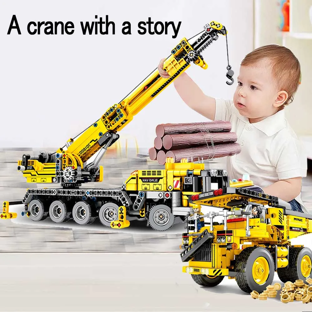 720pcs 2in1 Assembling Excavator Toys Compatible L Brand Technic Excavator Model Building Blocks Brick Kids Toys for Gift
720pcs 2in1 Assembling Excavator Toys Compatible L Brand Technic Excavator Model Building Blocks Brick Kids Toys for Gift