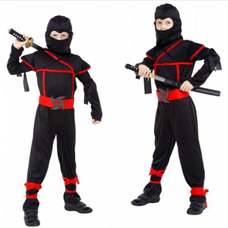 Ninja Costumes Cosplay Classic Halloween Costume Martial Arts Ninja Costumes For Kids Fancy Party Decorations Supplies Uniforms
Ninja Costumes Cosplay Classic Halloween Costume Martial Arts Ninja Costumes For Kids Fancy Party Decorations Supplies Uniforms