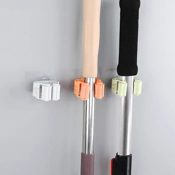 1 Pc Wall Mounted Storage Mop Holder Brush Broom Hanger Storage Rack Umbrella Holder Hanging Kitchen Tool
1 Pc Wall Mounted Storage Mop Holder Brush Broom Hanger Storage Rack Umbrella Holder Hanging Kitchen Tool