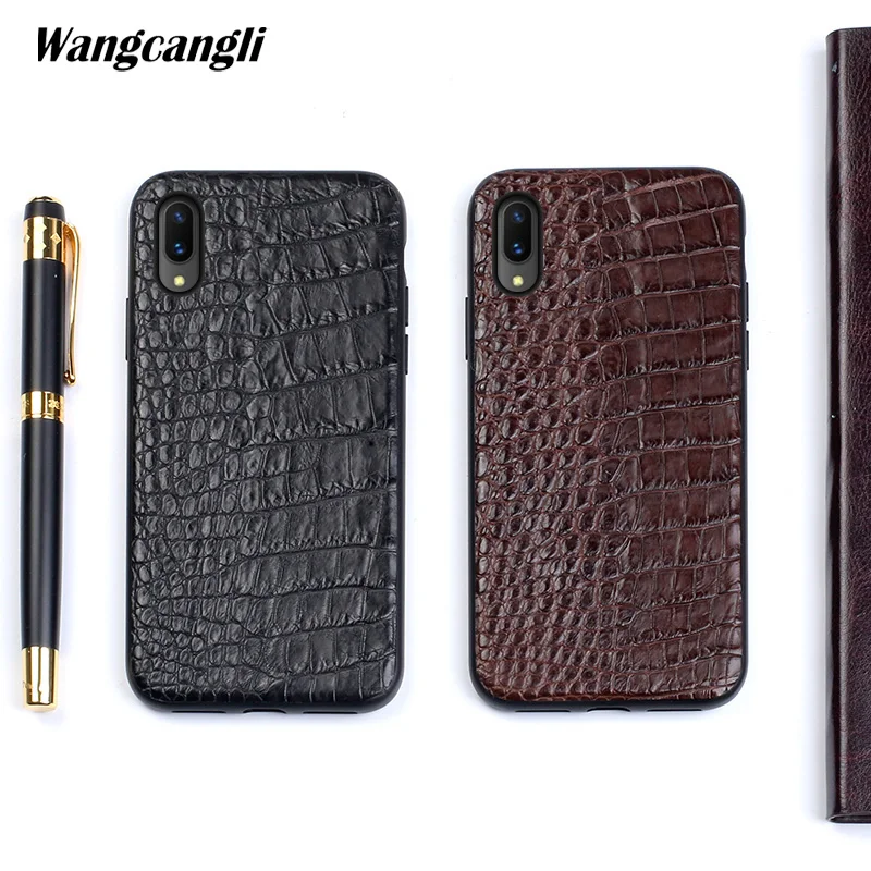 Genuine Leather Business mobile phone case for vivo x21 natural crocodile belly leather all-inclusive phone protection case
Genuine Leather Business mobile phone case for vivo x21 natural crocodile belly leather all-inclusive phone protection case