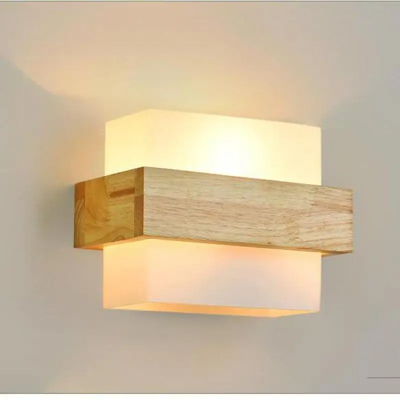 Modern Simple Led Wooden Wall Lamp Bedside LED Lighting Creative Study Living Room Balcony Staircase Wall Light Up Down
Modern Simple Led Wooden Wall Lamp Bedside LED Lighting Creative Study Living Room Balcony Staircase Wall Light Up Down