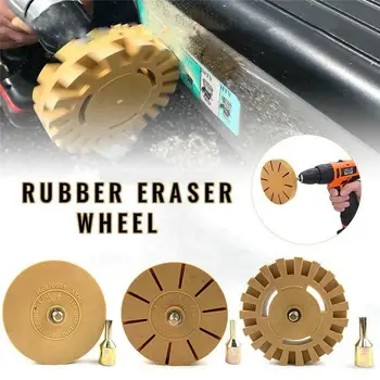 4 Inch Universal Rubber Eraser Wheel For Remove Car Glue Adhesive Sticker Pinstripe Decal Graphic Auto Repair Paint Tool
4 Inch Universal Rubber Eraser Wheel For Remove Car Glue Adhesive Sticker Pinstripe Decal Graphic Auto Repair Paint Tool