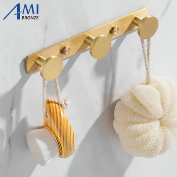 Brass Hook Brushed Robe Hooks Clothes Hook Wall Mounted Bathroom Accessories Brass Clothes Hanger Door Hook
Brass Hook Brushed Robe Hooks Clothes Hook Wall Mounted Bathroom Accessories Brass Clothes Hanger Door Hook