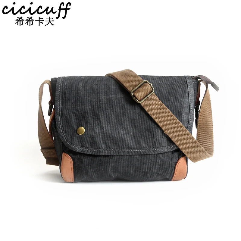 Vintage Simple Canvas Bag Original Retro Men's Crossbody Bags Summer Waterproof Small Shoulder Bag for Ipad Travel Message Bag
Vintage Simple Canvas Bag Original Retro Men's Crossbody Bags Summer Waterproof Small Shoulder Bag for Ipad Travel Message Bag