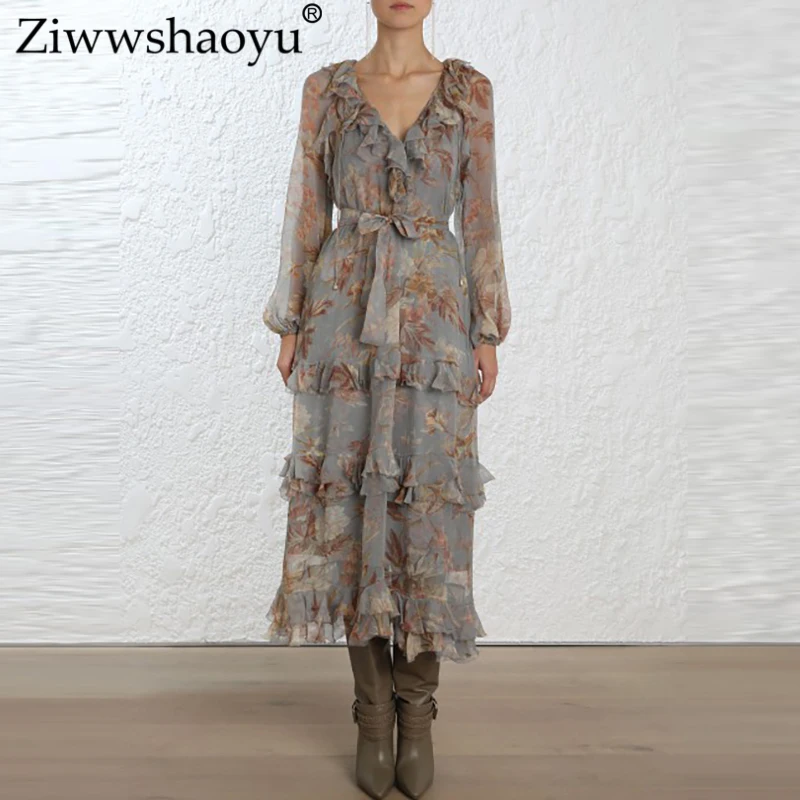 Ziwwshaoyu Beach Vacation Print dress V-Neck Layer Ruffles cake Deresses 2019 spring and summer new women
Ziwwshaoyu Beach Vacation Print dress V-Neck Layer Ruffles cake Deresses 2019 spring and summer new women