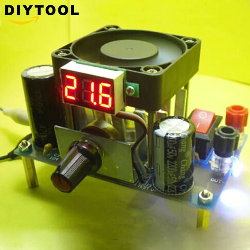 DIY LM338K 3A Step Down Power Supply Module for Arduino Raspberry pi Buck Converter Board DIY Kit AC 1-25V DC 3-35V To 1.2-30V
DIY LM338K 3A Step Down Power Supply Module for Arduino Raspberry pi Buck Converter Board DIY Kit AC 1-25V DC 3-35V To 1.2-30V