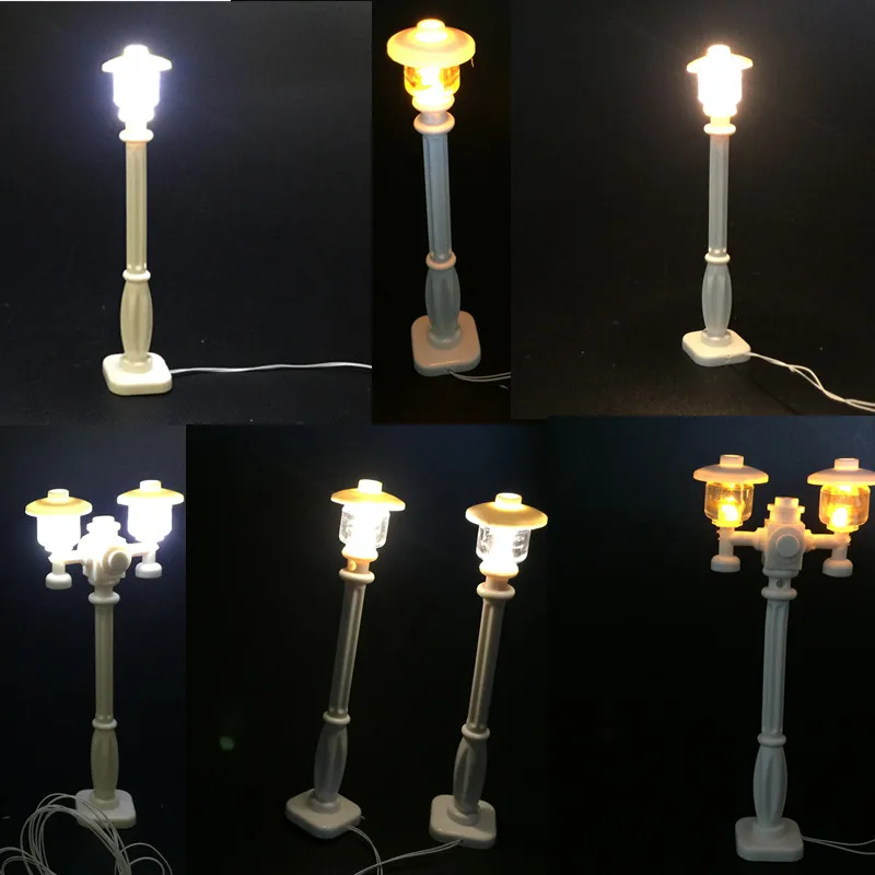 LED Street light lamp post for Lego and Building Block Led City series Model High Quality
LED Street light lamp post for Lego and Building Block Led City series Model High Quality