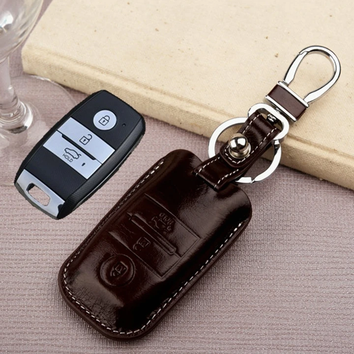Smart Key Fob Cover for KIA k3 k3s k4 k5 Sportage-r Sorento Kx Cross Keyless Remote Kx5 Leather Key Holder Accessories
Smart Key Fob Cover for KIA k3 k3s k4 k5 Sportage-r Sorento Kx Cross Keyless Remote Kx5 Leather Key Holder Accessories