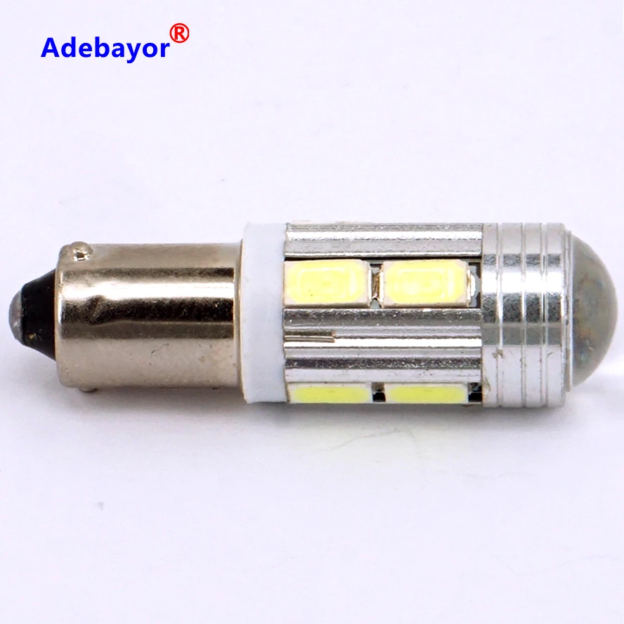 100Pieces/lot White Car Bulbs BA9S Led 12V Car LED 5630 10 SMD 10LED Lens Interior Bulbs Reading Light Car Light
100Pieces/lot White Car Bulbs BA9S Led 12V Car LED 5630 10 SMD 10LED Lens Interior Bulbs Reading Light Car Light
