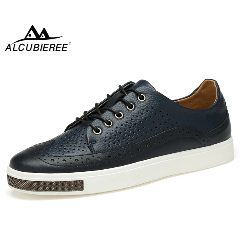 ALCUBIEREE Mens Brogue Shoes Casual Breathable Sneakers Men Fashion Lace-up Bullock Shoe Men Genuine Leather Skateboarding Shoes
ALCUBIEREE Mens Brogue Shoes Casual Breathable Sneakers Men Fashion Lace-up Bullock Shoe Men Genuine Leather Skateboarding Shoes