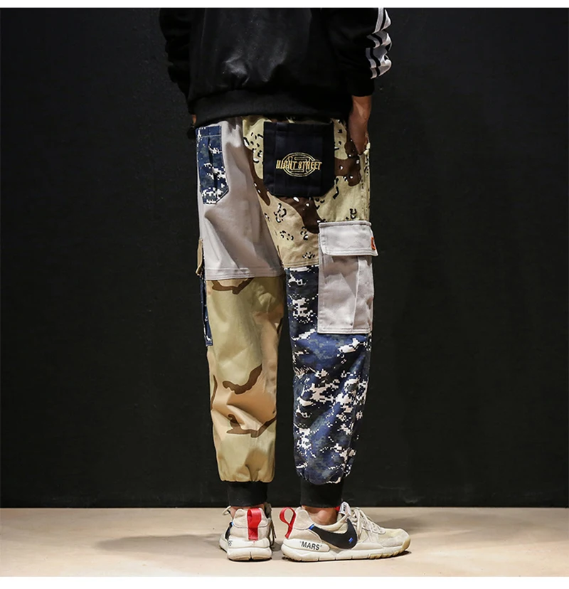 Camo Pants Man Hip Hop Ankle (6)