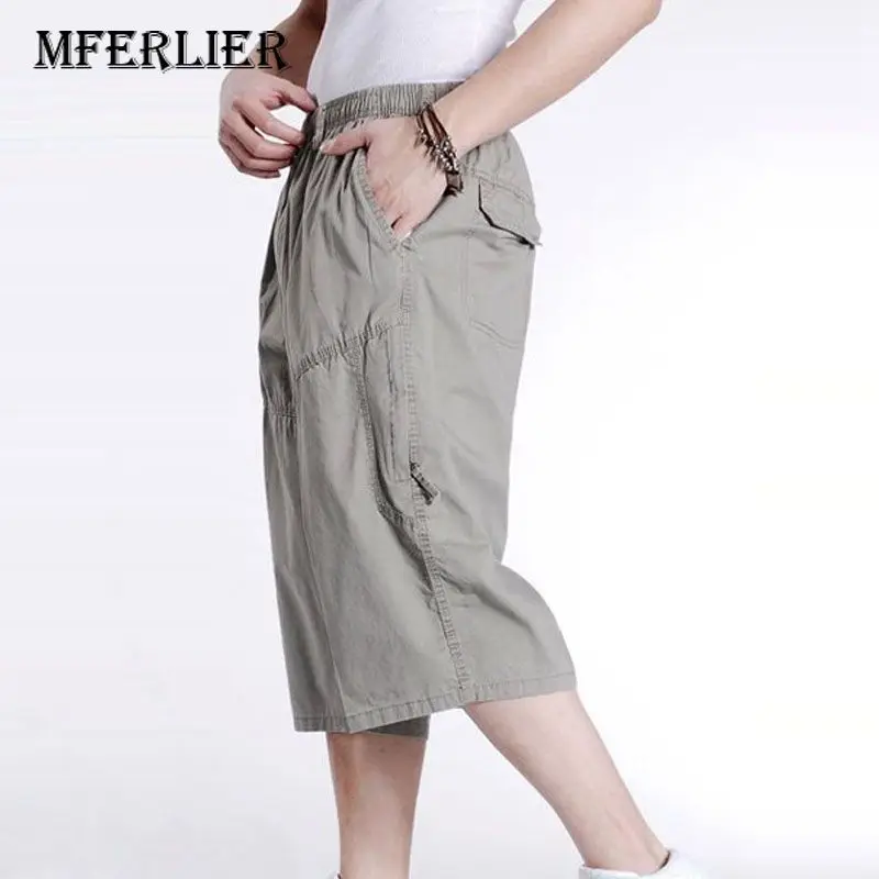MFERLIER Loose Shorts Summer Shorts men size XL-6XL Elastic waist Long men shorts 4 Colors
MFERLIER Loose Shorts Summer Shorts men size XL-6XL Elastic waist Long men shorts 4 Colors