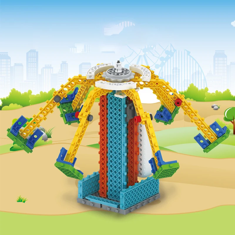 STEM DIY Ferris wheel Electronic Building Block Educational Science Toys Kit Learning Education Toys for Children Gift
STEM DIY Ferris wheel Electronic Building Block Educational Science Toys Kit Learning Education Toys for Children Gift