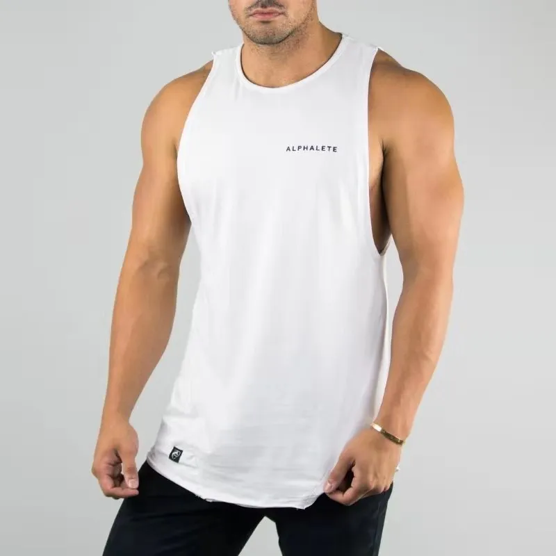 2019 New ALPHALETE Gyms Men Bodybuilding Tank Top Muscle Stringer Athletic Fittness Shirt Clothes Men Cotton Hot Clothing Summer
2019 New ALPHALETE Gyms Men Bodybuilding Tank Top Muscle Stringer Athletic Fittness Shirt Clothes Men Cotton Hot Clothing Summer