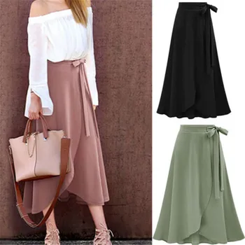 Size M To 6XL Plus Big Size Skirts Women Asymmetrical Sash Bow Casual Long Skirts Women High Waist Split Solid Black Pink Skirts
Size M To 6XL Plus Big Size Skirts Women Asymmetrical Sash Bow Casual Long Skirts Women High Waist Split Solid Black Pink Skirts