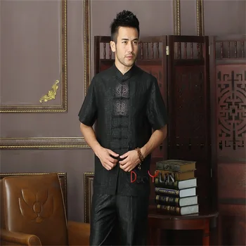 Free Shipping Black Chinese Men's Kung Fu Tops Embroidery Shirt Classic Shirt With Pocket Tang Suit Size M L XL XXL XXXL 4XL
Free Shipping Black Chinese Men's Kung Fu Tops Embroidery Shirt Classic Shirt With Pocket Tang Suit Size M L XL XXL XXXL 4XL
