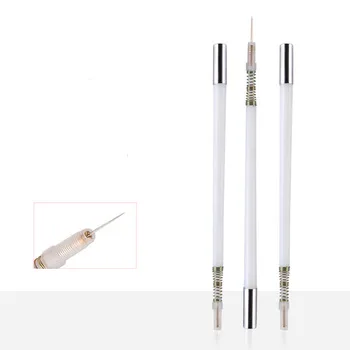 New Arrival Spring Micro Needle Pen For Fog Eyebrow Microblading Eyebrow Manual Pen For Permanent Eyebrow Makeup with 1pc Needle