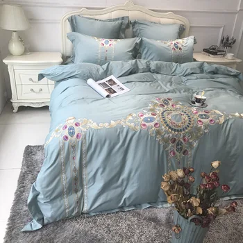 Red 4/6pcs blue dark blue Luxury Egyptian cotton Royal Bedding sets Queen King size Duvet cover Bed sheet set Pillowcase
Red 4/6pcs blue dark blue Luxury Egyptian cotton Royal Bedding sets Queen King size Duvet cover Bed sheet set Pillowcase