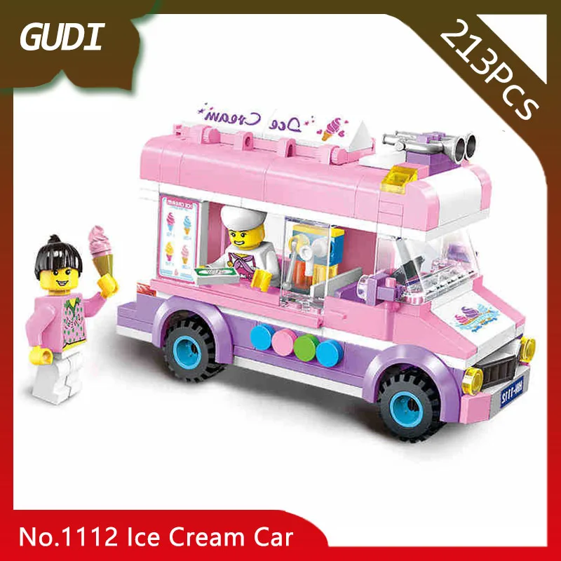 Doinbby Store 1112 213Pcs Freiend Series Ice Cream Car Model Building Bricks set Blocks Toys For Children Gift ENLIGHTEN
Doinbby Store 1112 213Pcs Freiend Series Ice Cream Car Model Building Bricks set Blocks Toys For Children Gift ENLIGHTEN