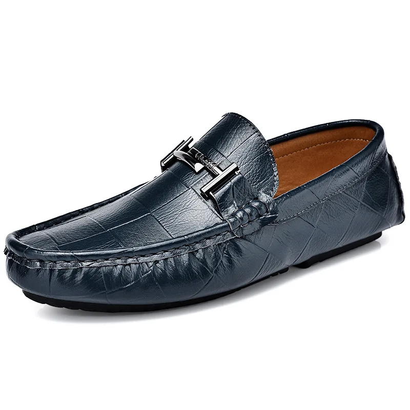 Fashion Metal Men Leather Shoes Italian Mens Dress Shoes Casual Handmade Loafers Male Men Sapato Masculino Moccasin Flat Shoes 8
Fashion Metal Men Leather Shoes Italian Mens Dress Shoes Casual Handmade Loafers Male Men Sapato Masculino Moccasin Flat Shoes 8