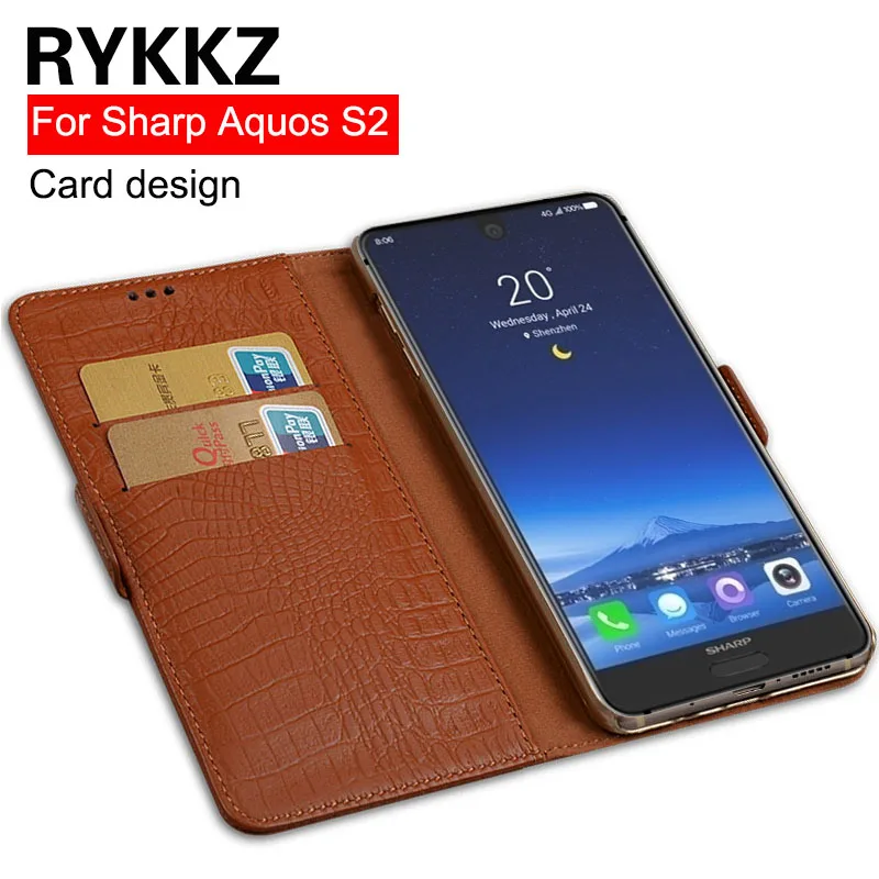 RYKKZ Genuine Leather Flip Cover Card For Sharp Aquos S2 Protective Stand Case Leather Cover For Sharp FS8010 Free Shipping
RYKKZ Genuine Leather Flip Cover Card For Sharp Aquos S2 Protective Stand Case Leather Cover For Sharp FS8010 Free Shipping