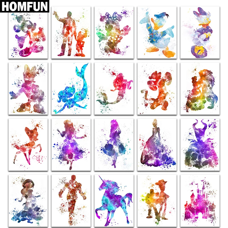 HOMFUN Full Square/Round 5D DIY Diamond Embroidery "Cartoon color" Diamond Painting Cross Stitch Rhinestone 5D Decor Gift
HOMFUN Full Square/Round 5D DIY Diamond Embroidery "Cartoon color" Diamond Painting Cross Stitch Rhinestone 5D Decor Gift