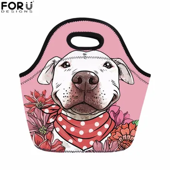 FORUDESIGNS Women Lunch Bag 3D Printed Bull Terrier Neoprene Food Bag Waterproof Picnic Bag Kids Girls Fruit Snack Bolsa Thermal
FORUDESIGNS Women Lunch Bag 3D Printed Bull Terrier Neoprene Food Bag Waterproof Picnic Bag Kids Girls Fruit Snack Bolsa Thermal