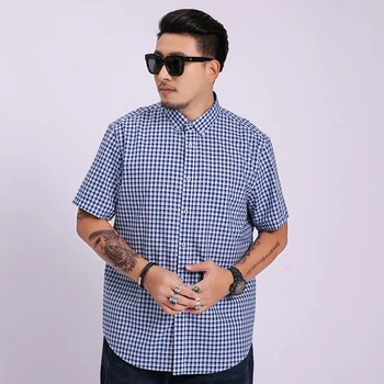 8XL 7XL 6XL Men Shirt Mens Business Casual Shirts 2018 New Arrival Men Famous Brand Clothing Plaid Short Sleeve Camisa Masculina
8XL 7XL 6XL Men Shirt Mens Business Casual Shirts 2018 New Arrival Men Famous Brand Clothing Plaid Short Sleeve Camisa Masculina
